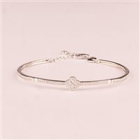 Bracciale Ultima Edizione Donna in Argento BAO1939-BIANCO